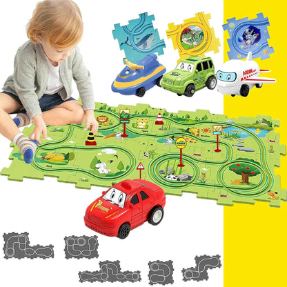 Pista Rompecabezas Puzzle track