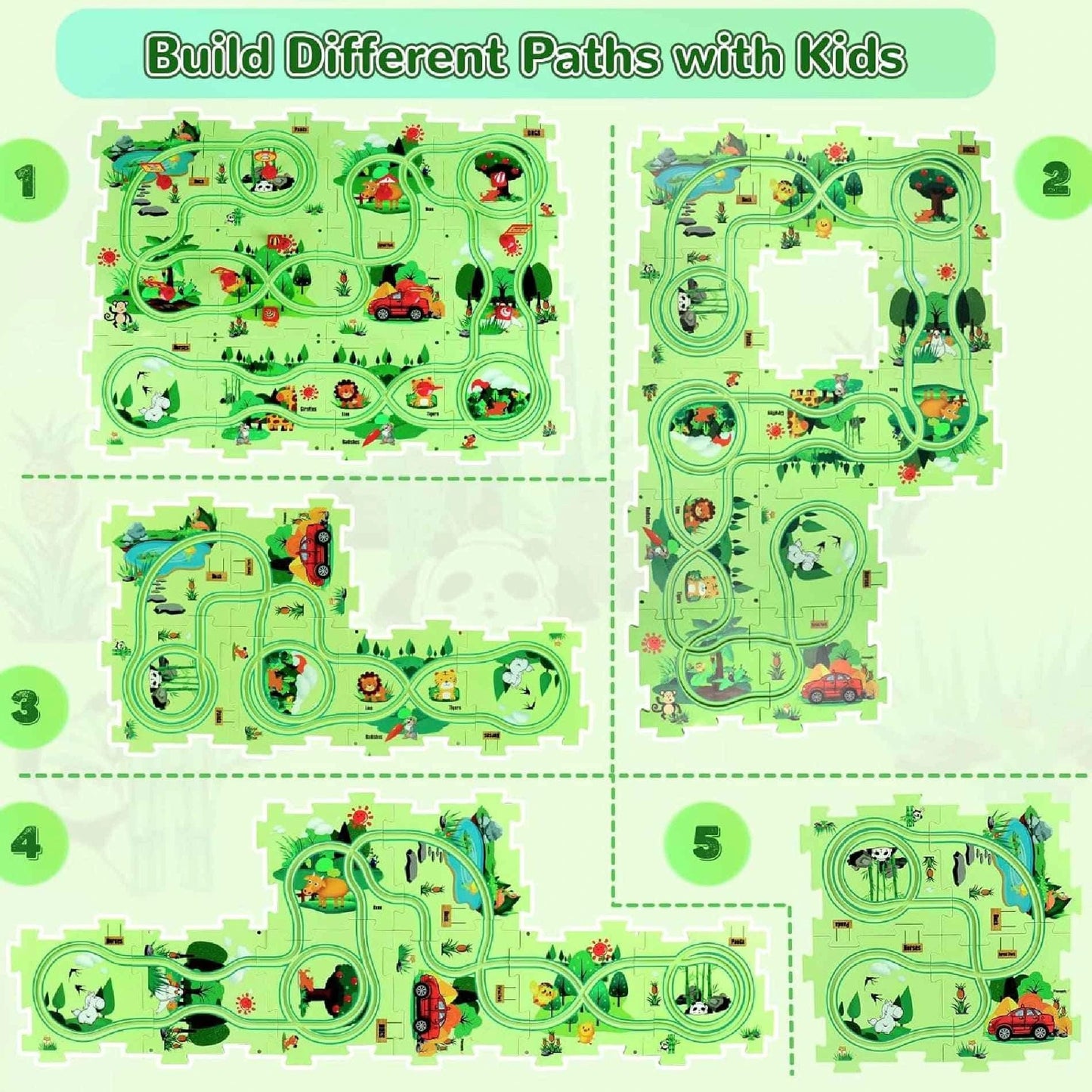 Pista Rompecabezas Puzzle track